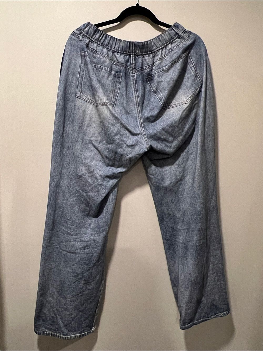 Rag & Bone rb Miramar Side Stripe High Waist Wide Leg Cotton Terry Sweat Pants - Picture 8 of 15
